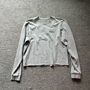 Gray Patagonia Long Sleeve Shirt